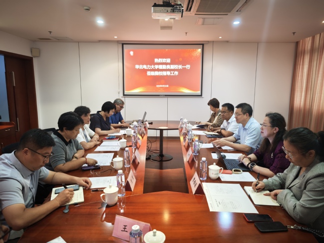 華北電力大學副校長檀勤良率隊來校交流