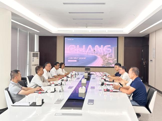 顧春華帶隊赴廣州億航智能公司考察交流