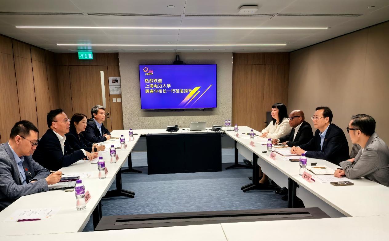 校長顧春華帶隊走訪澳門電力股份有限公司